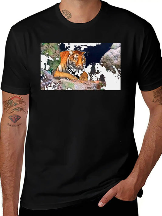 Tiger Shop Lightweight Cotton T-Shirt – Daily Comfort Graphic Shirt