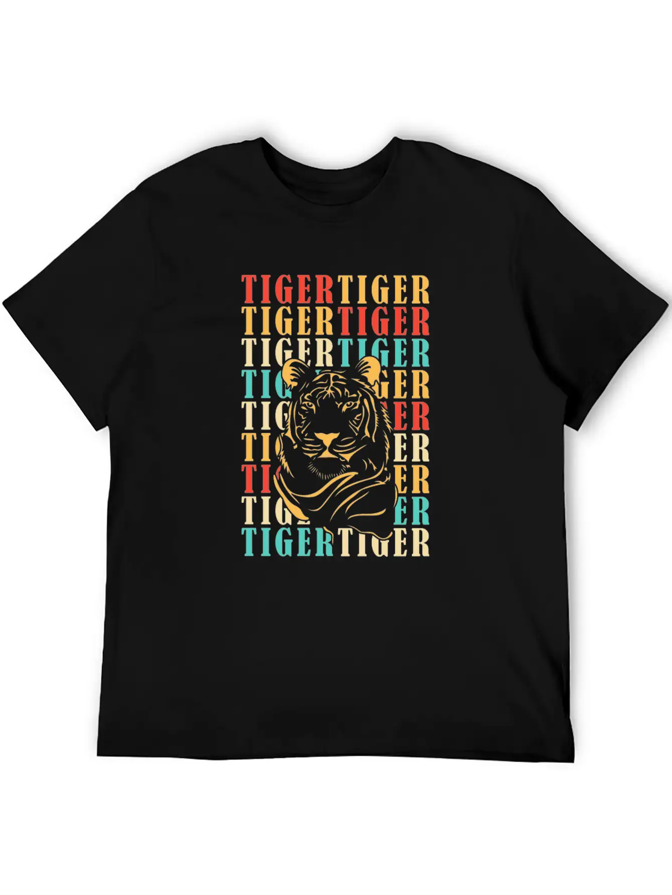 Tiger Stylish Everyday T-Shirt – Unisex Basic Cotton Tee
