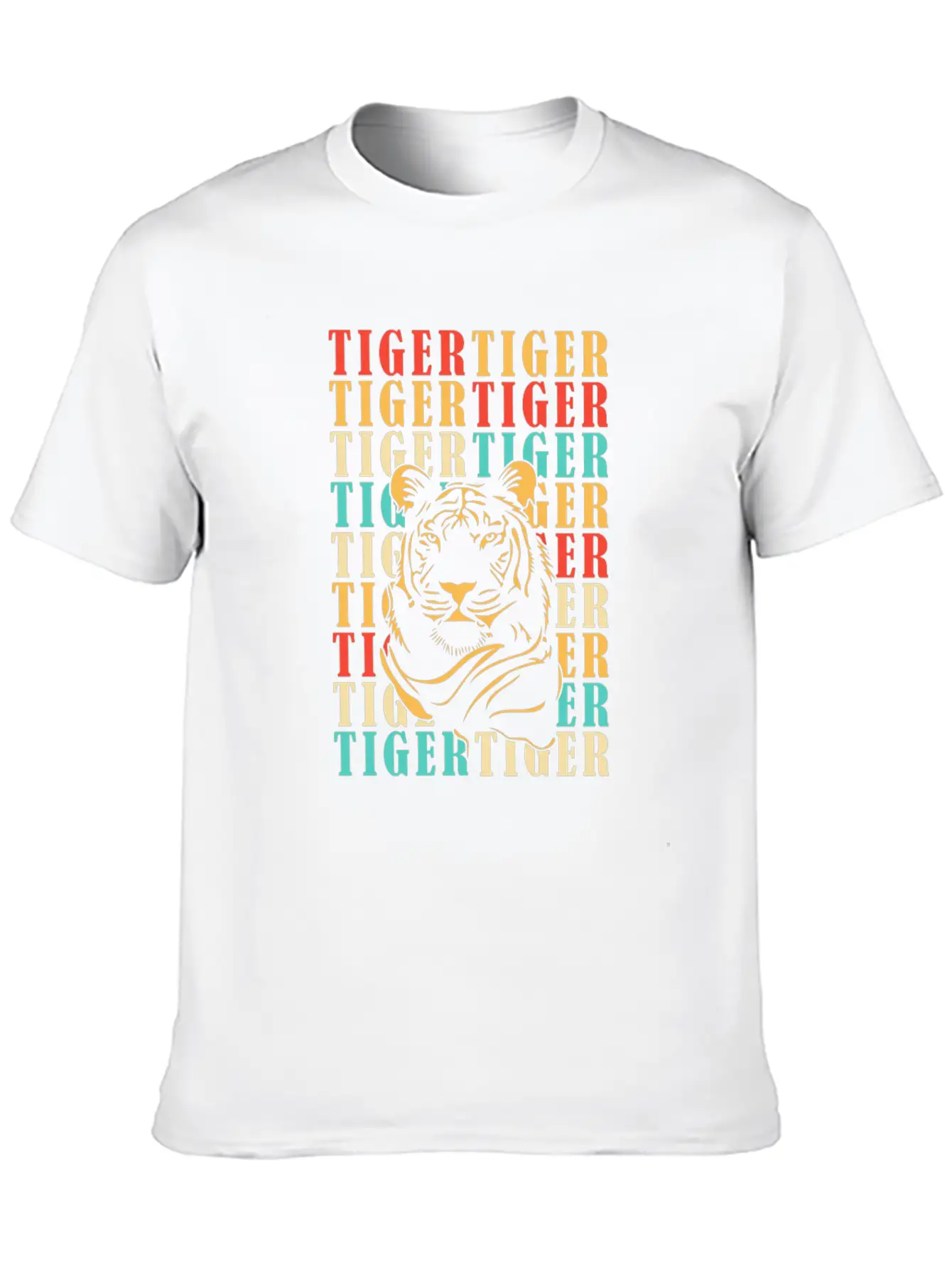 Tiger Stylish Everyday T-Shirt – Unisex Basic Cotton Tee