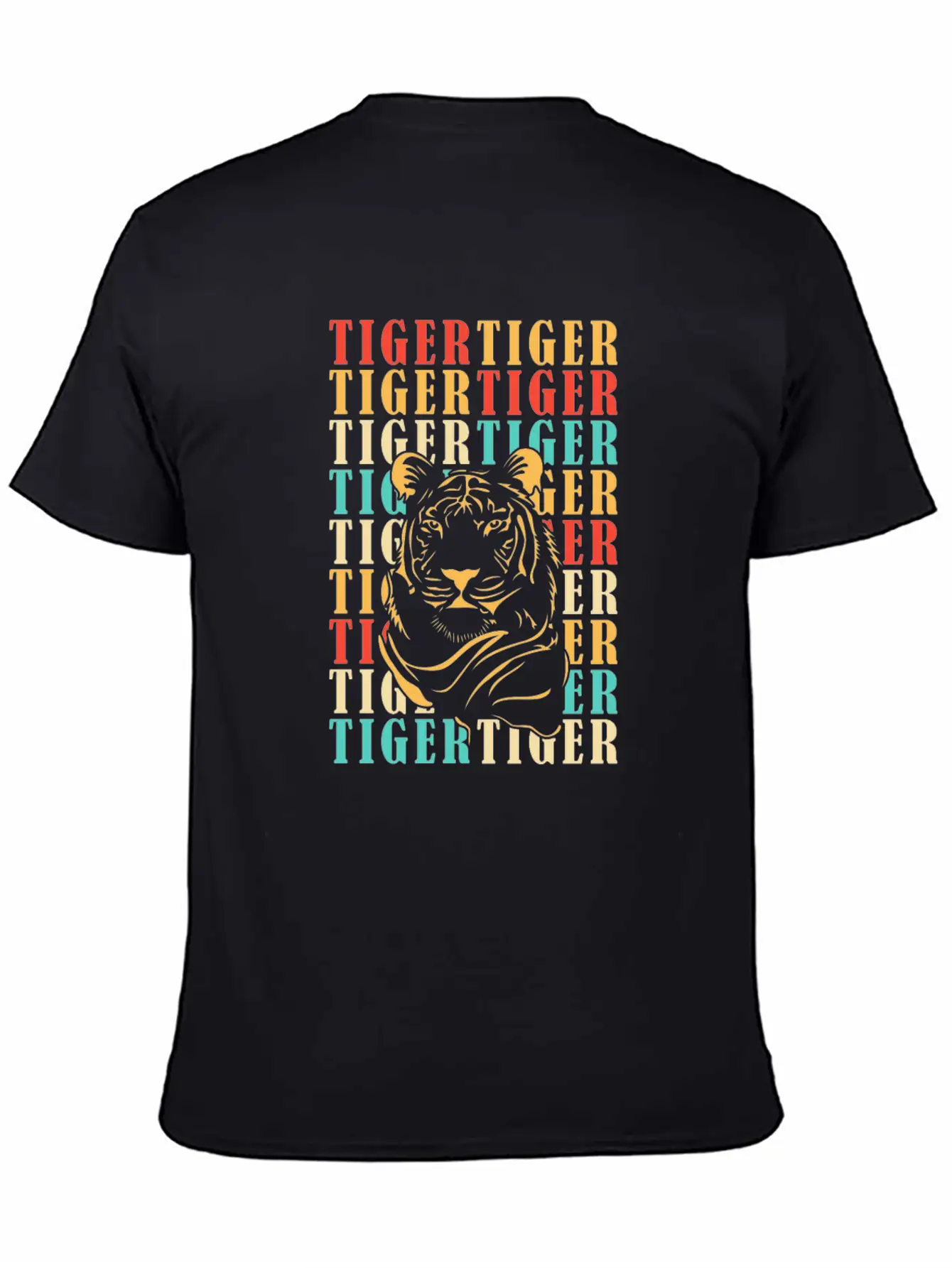 Tiger Stylish Everyday T-Shirt – Unisex Basic Cotton Tee
