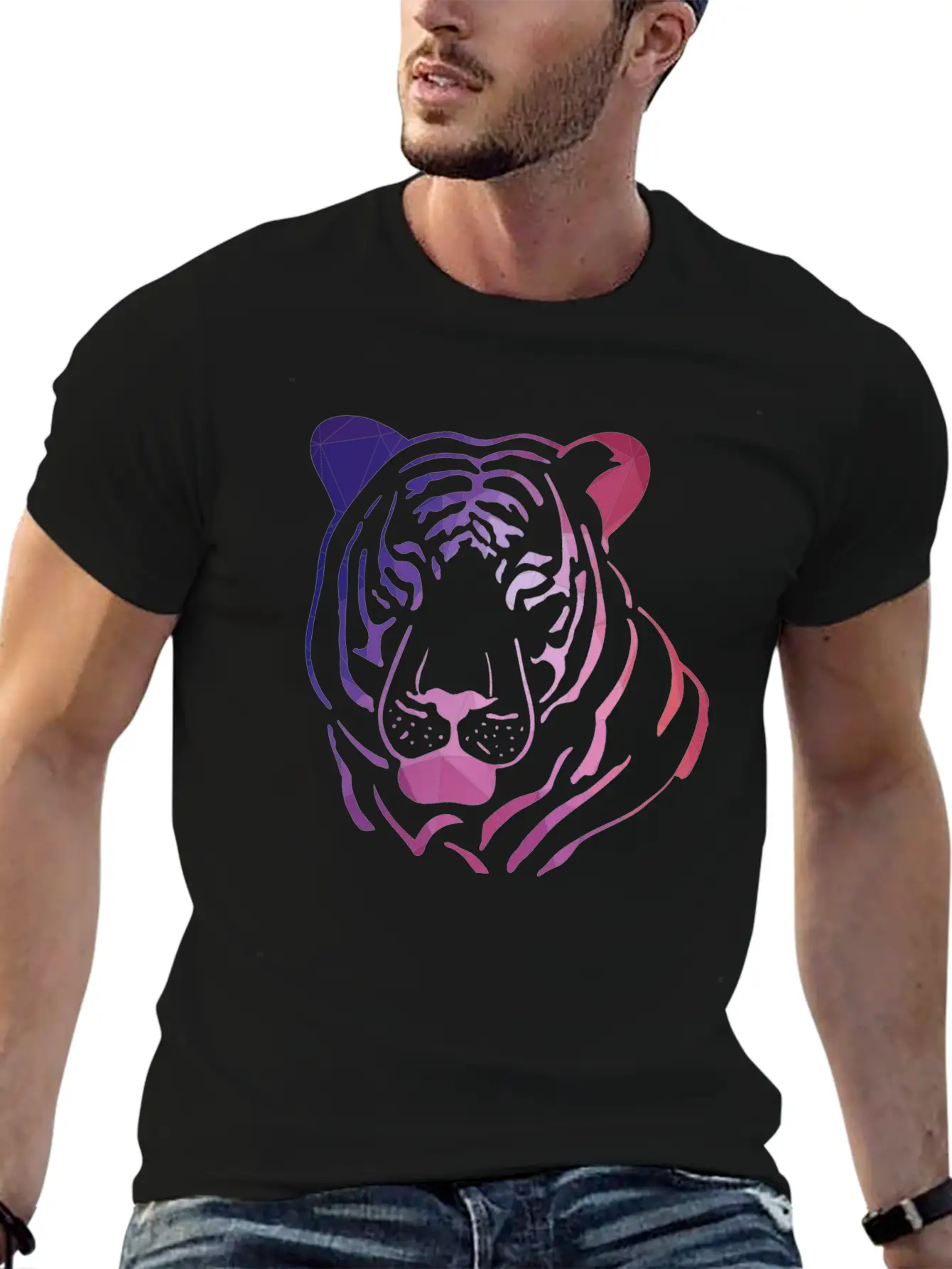 Tiger Unisex Casual T-Shirt – Clean Design For Daily Comfort