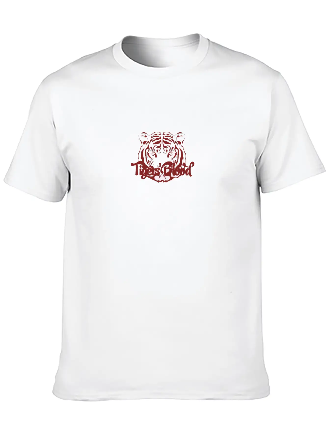 Tigers Blood Modern Fit Casual T-Shirt – Clean And Versatile Design