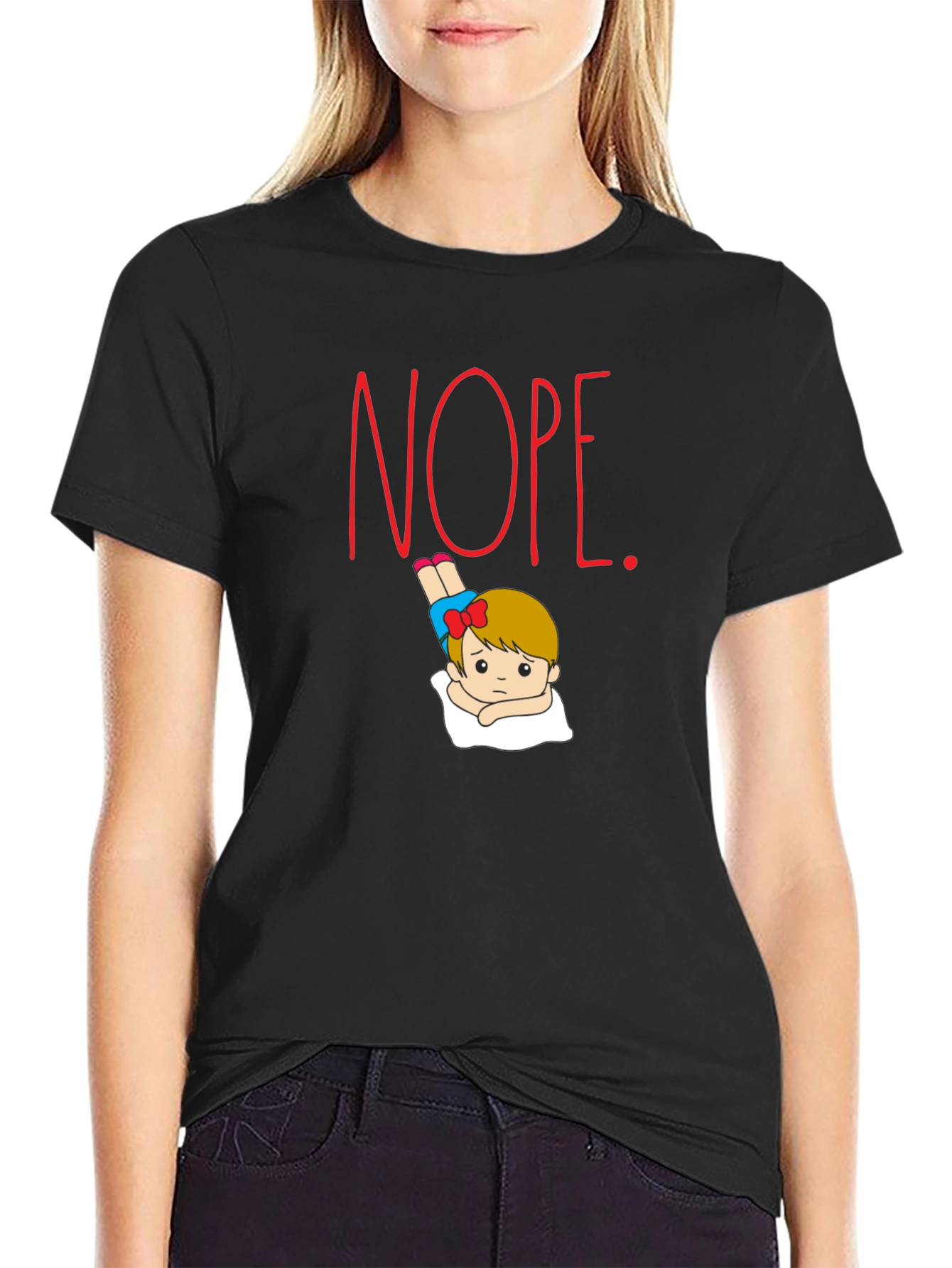 Nope T-Shirt - Funny Graphic Tee