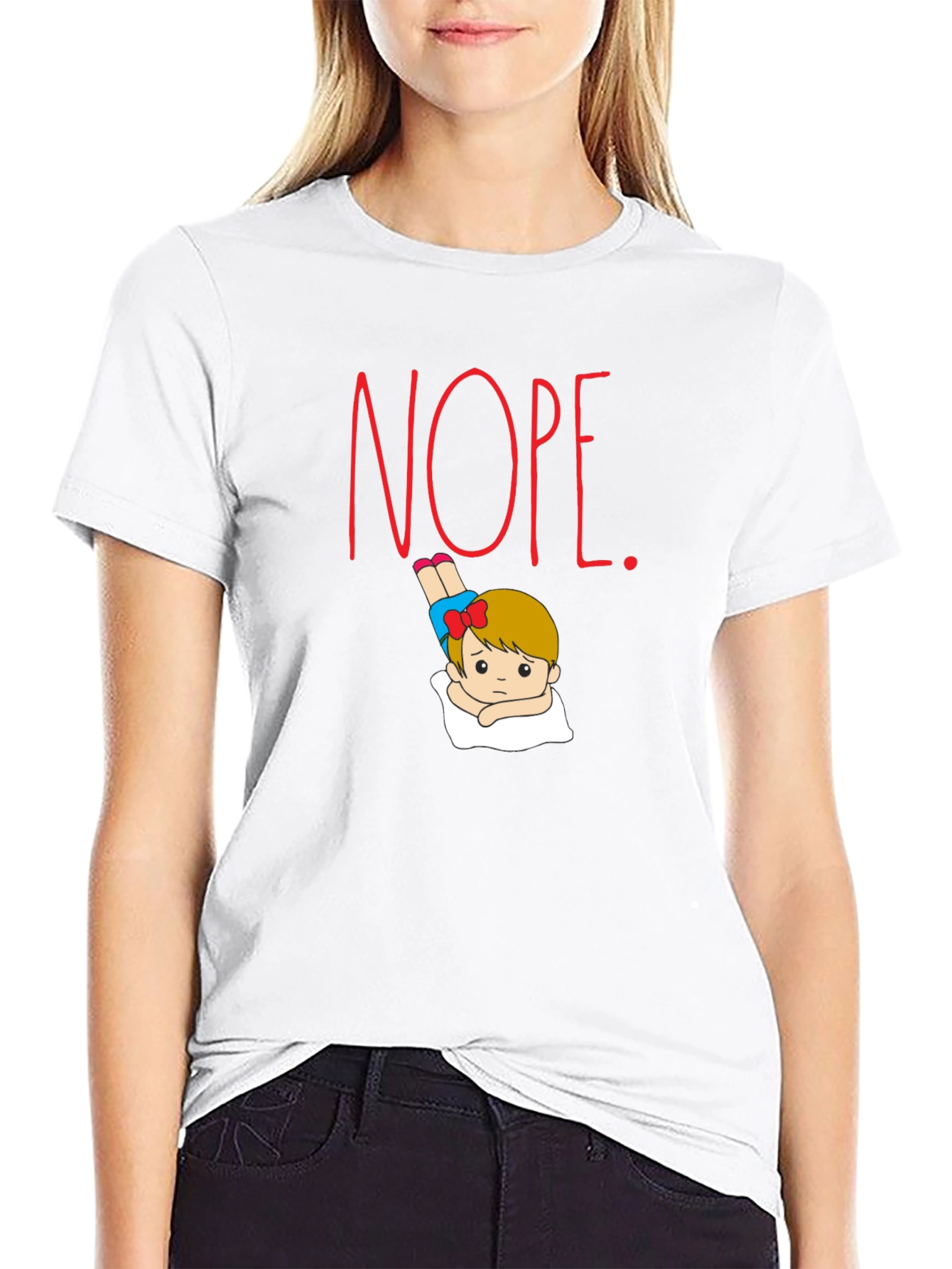 Nope T-Shirt - Funny Graphic Tee