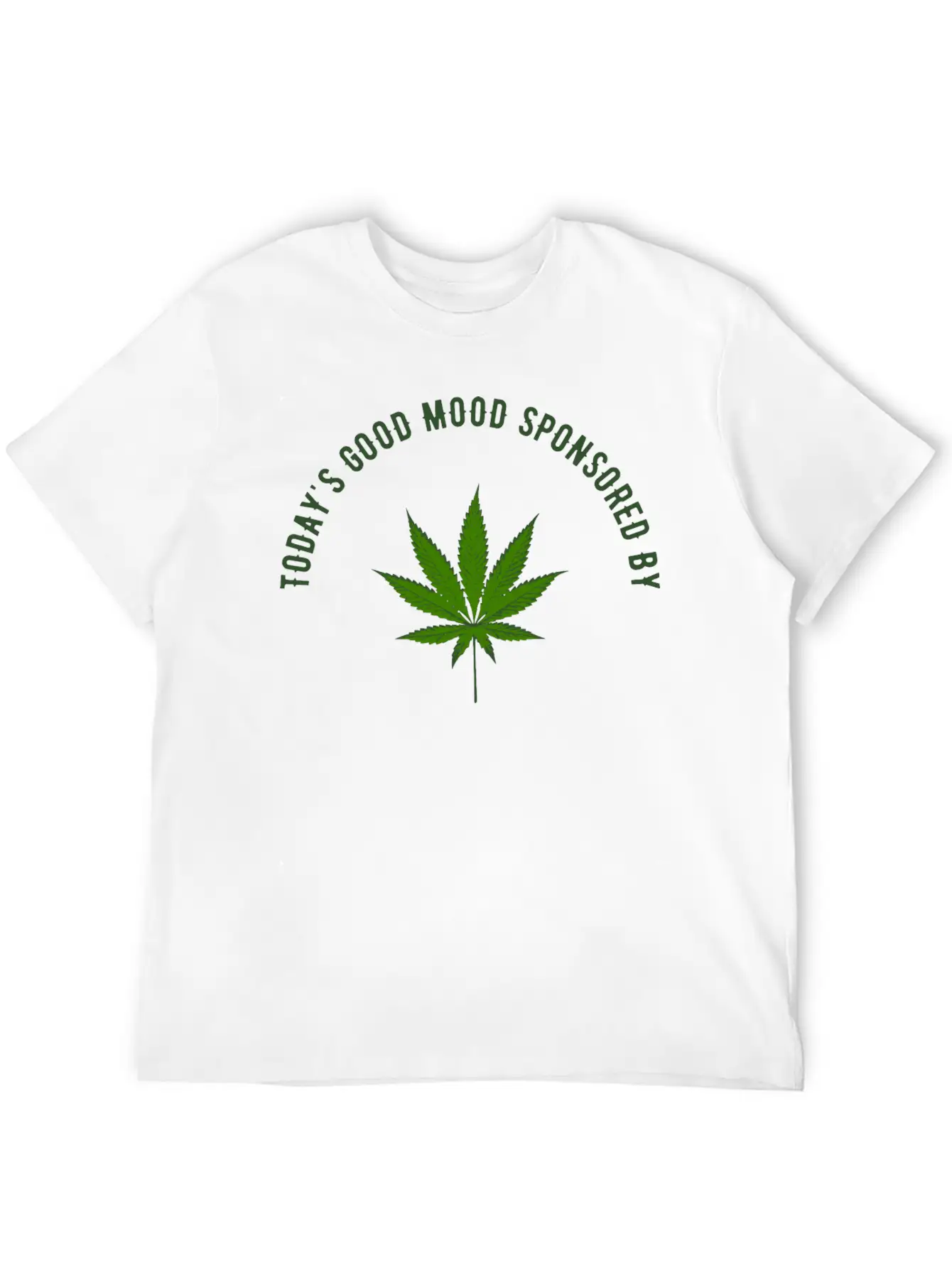 TODAY'S GOOD MOOD SPONSORED BY Unisex Casual T-Shirt – Clean Design For Daily Comfort