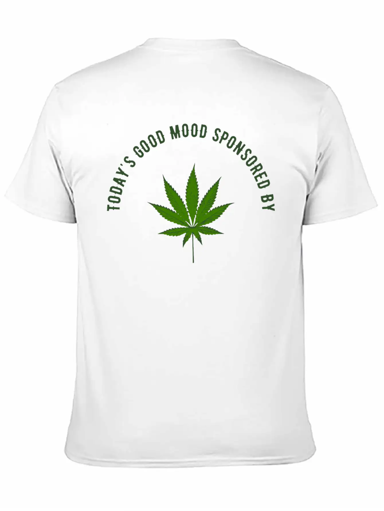 TODAY'S GOOD MOOD SPONSORED BY Unisex Casual T-Shirt – Clean Design For Daily Comfort