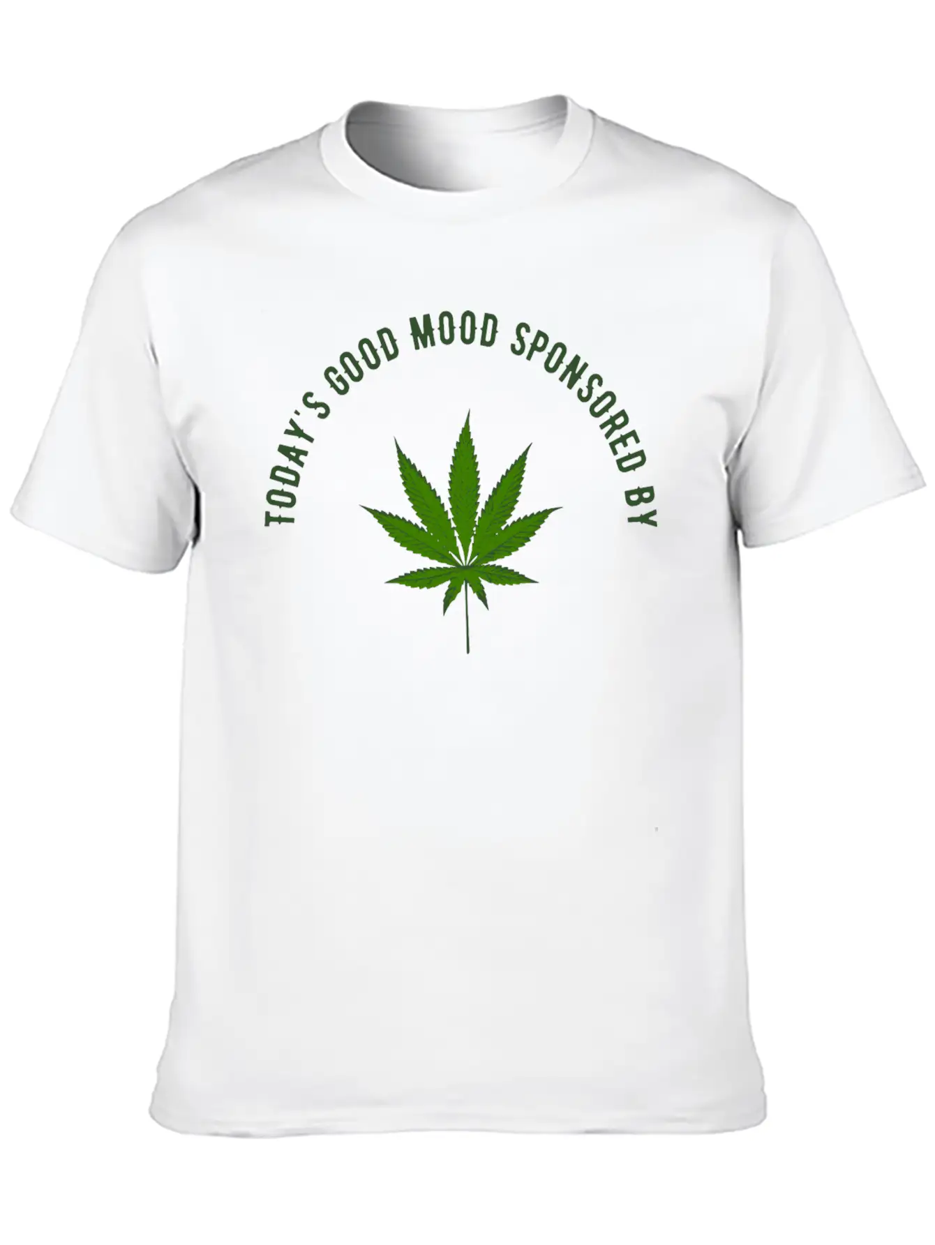 TODAY'S GOOD MOOD SPONSORED BY Unisex Casual T-Shirt – Clean Design For Daily Comfort
