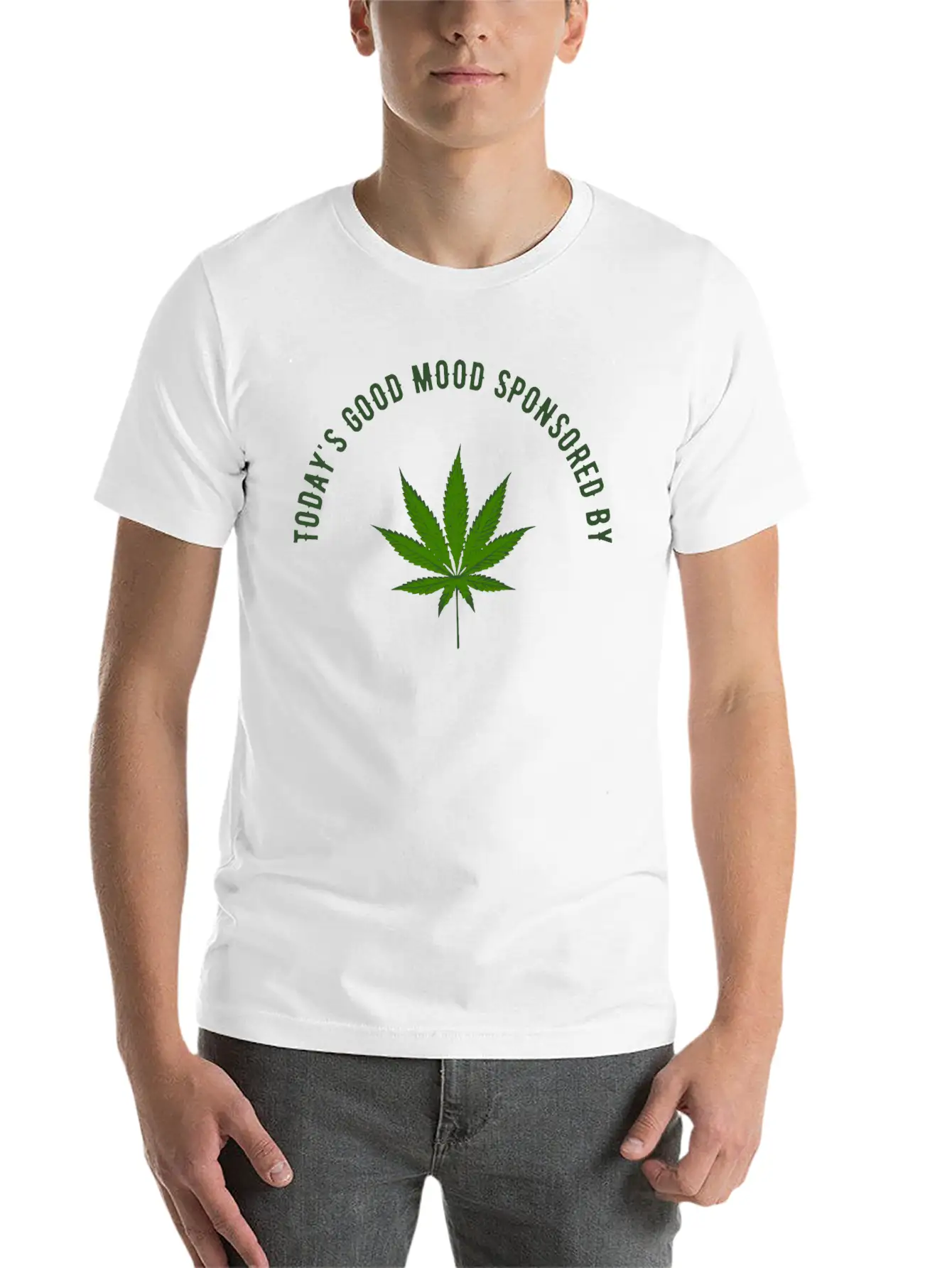TODAY'S GOOD MOOD SPONSORED BY Unisex Casual T-Shirt – Clean Design For Daily Comfort