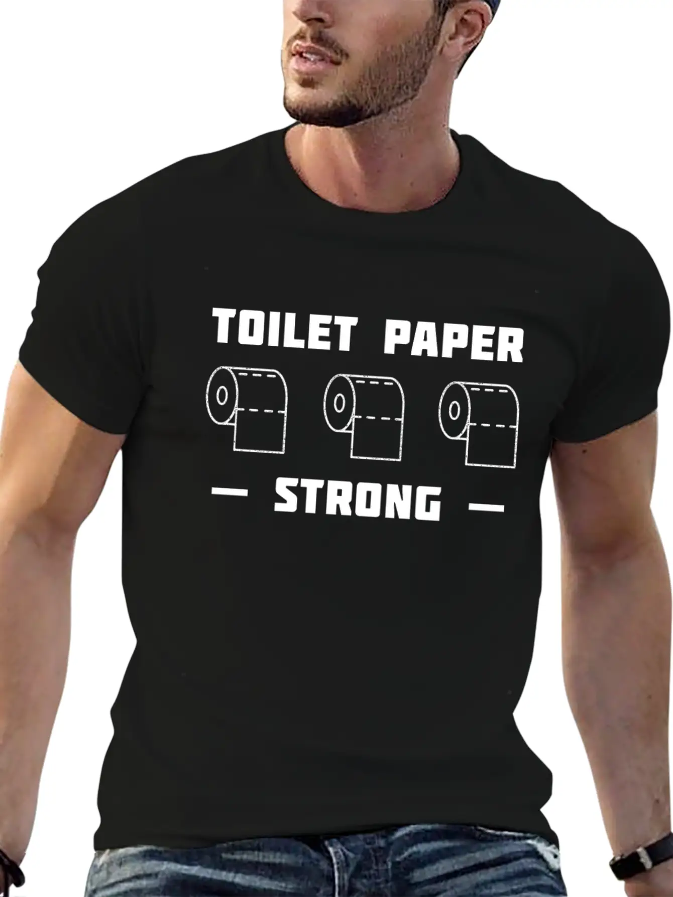 Toilet Paper 2020 Strong Unisex Casual T-Shirt ��� Clean Design For Daily Comfort