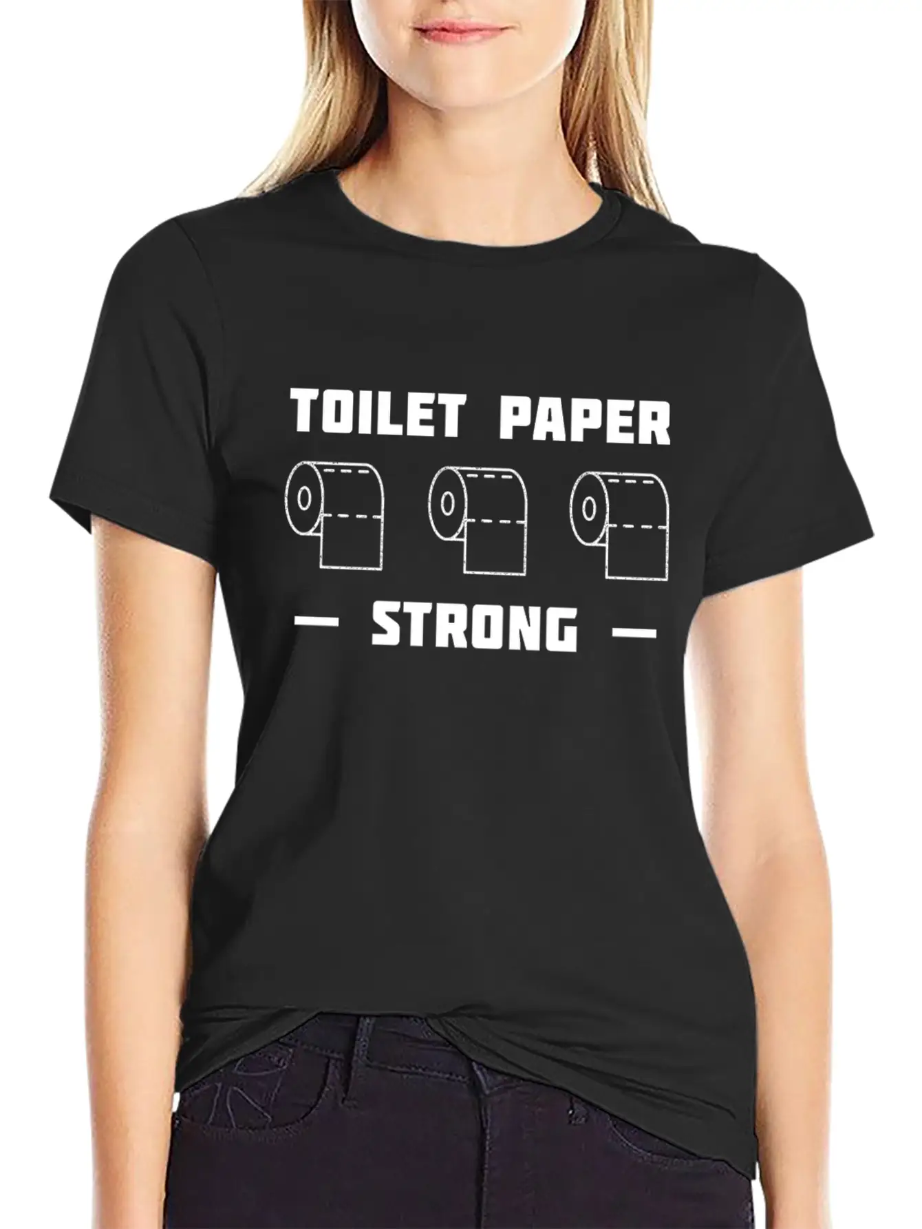Toilet Paper 2020 Strong Unisex Casual T-Shirt ��� Clean Design For Daily Comfort