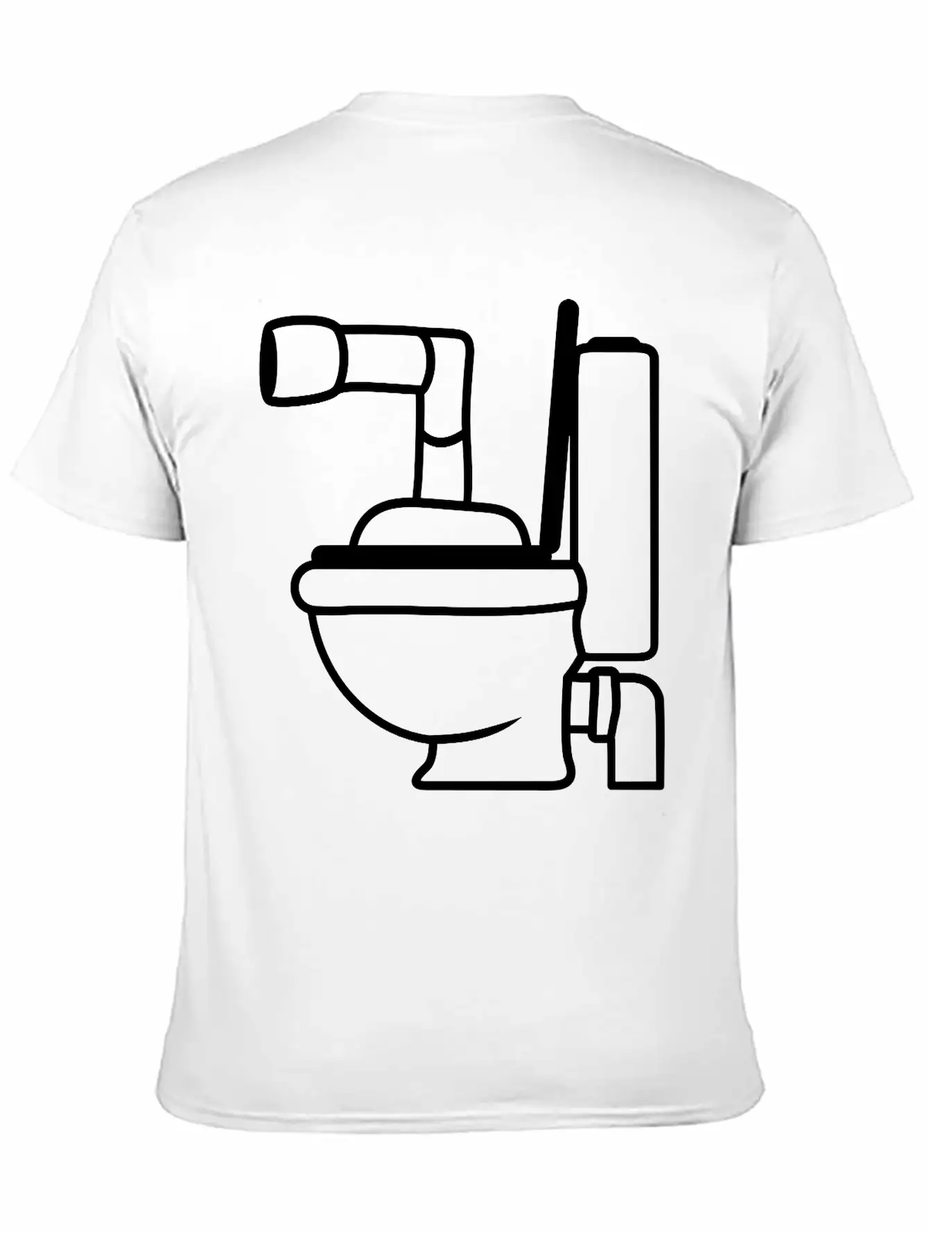 Toilet Toilet Bowl Bowl Design Cool Submarine Swim Unisex Casual T-Shirt ��� Clean Design For Daily Comfort