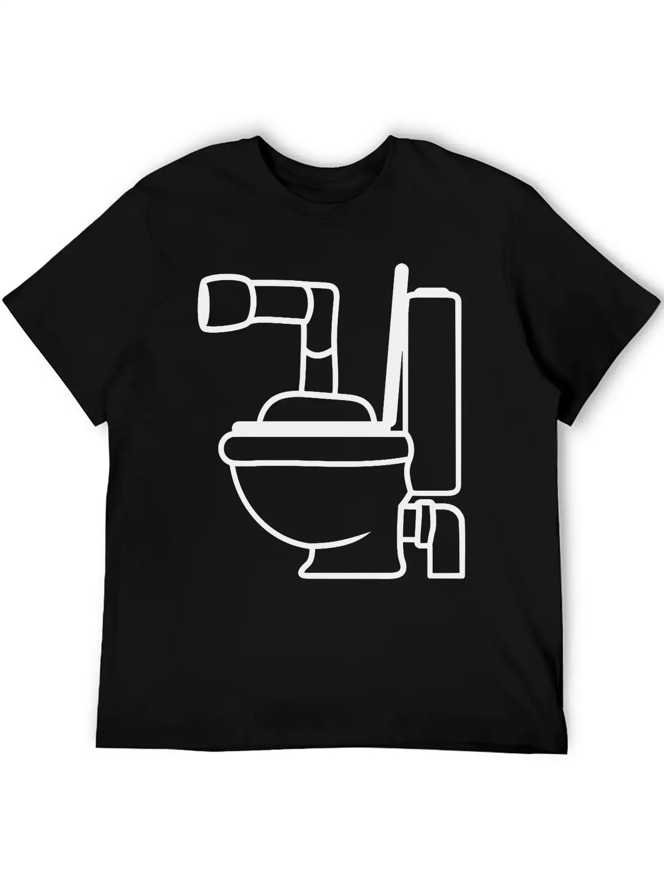 Toilet Toilet Bowl Bowl Design Cool Submarine Swim Unisex Casual T-Shirt ��� Clean Design For Daily Comfort