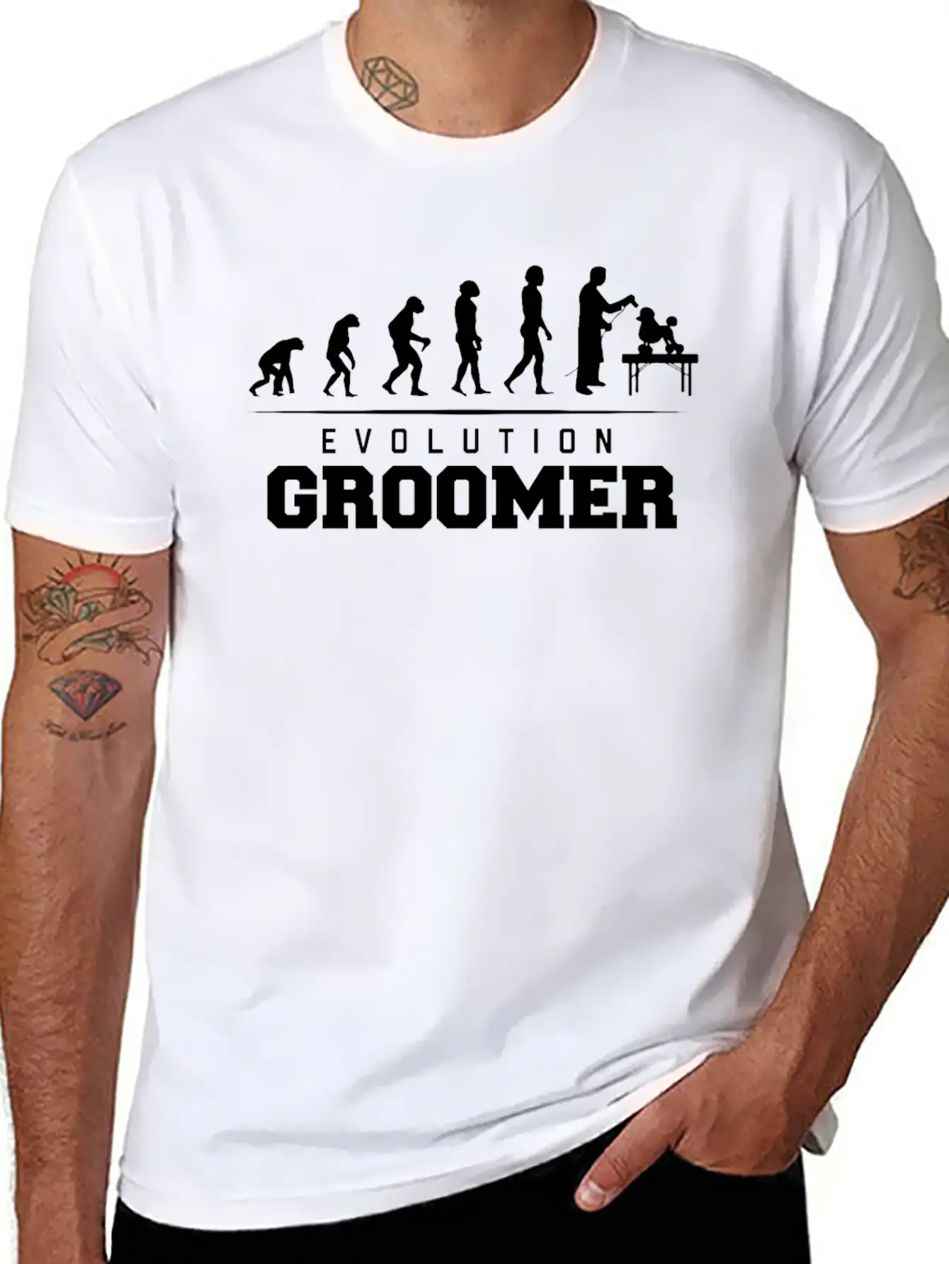 Toiletteur T-Shirt Modern Fit Casual T-Shirt – Clean And Versatile Design