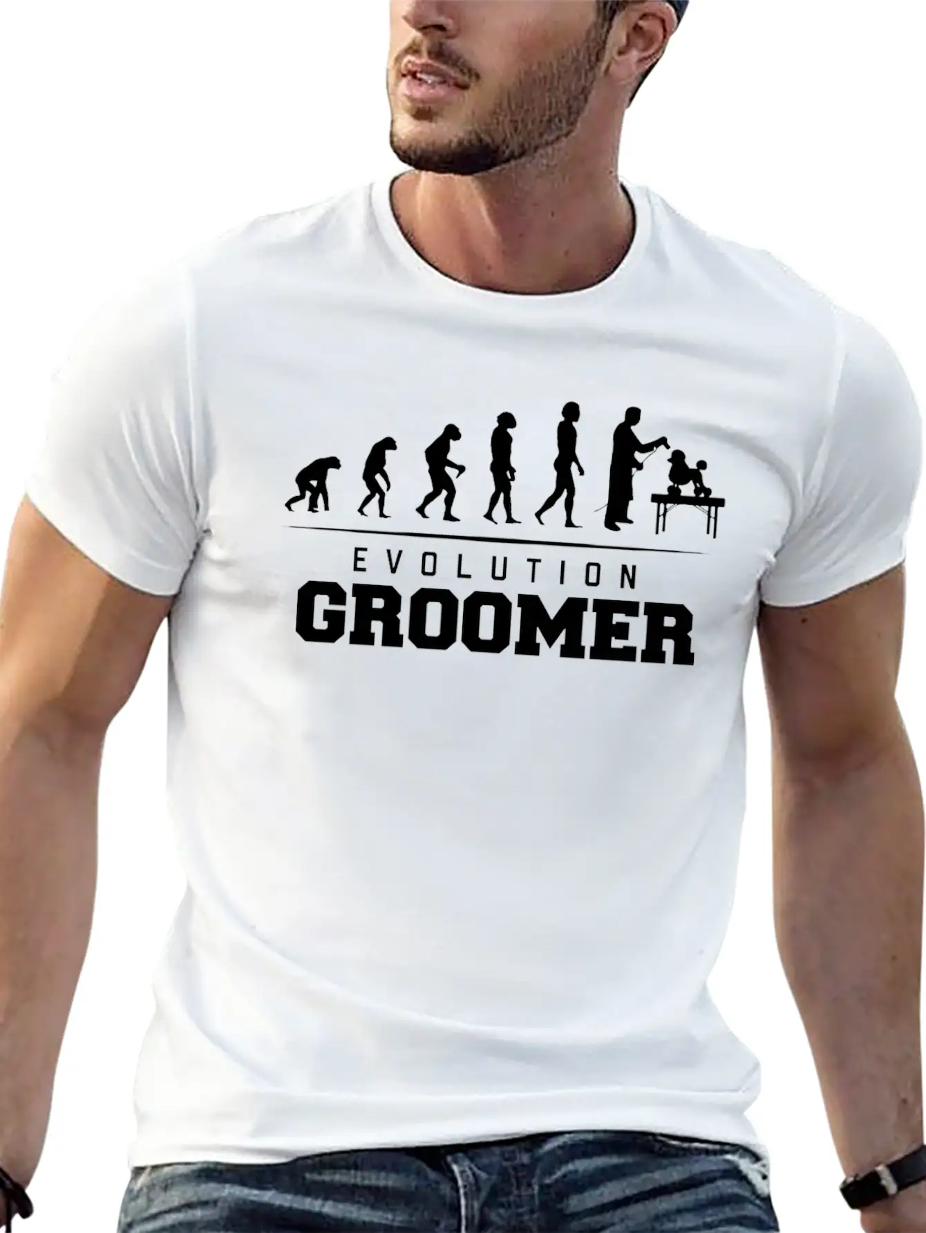 Toiletteur T-Shirt Modern Fit Casual T-Shirt – Clean And Versatile Design