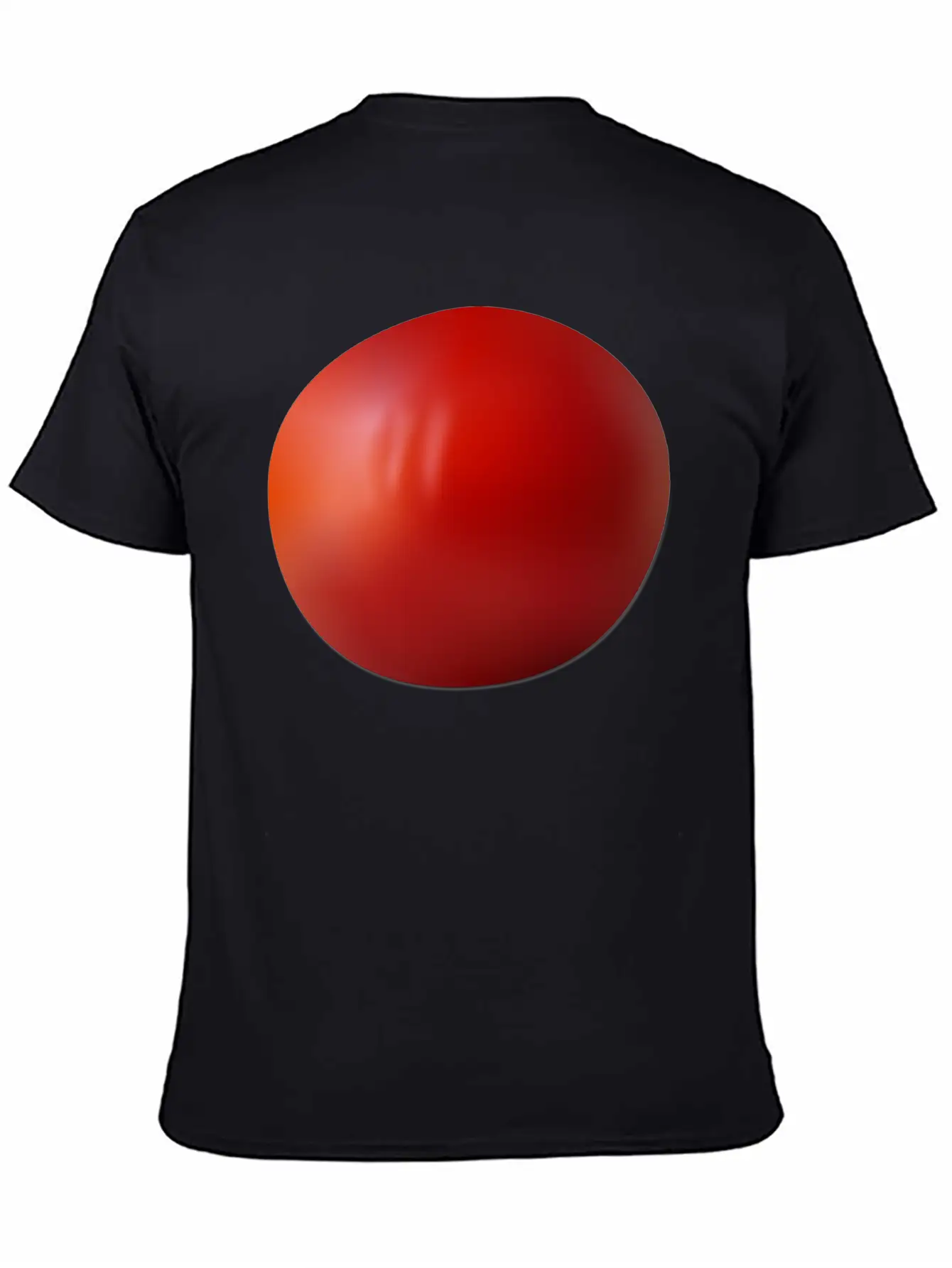 Tomato Mesh Gradient Relaxed Everyday Tee – Lightweight And Durable Cotton