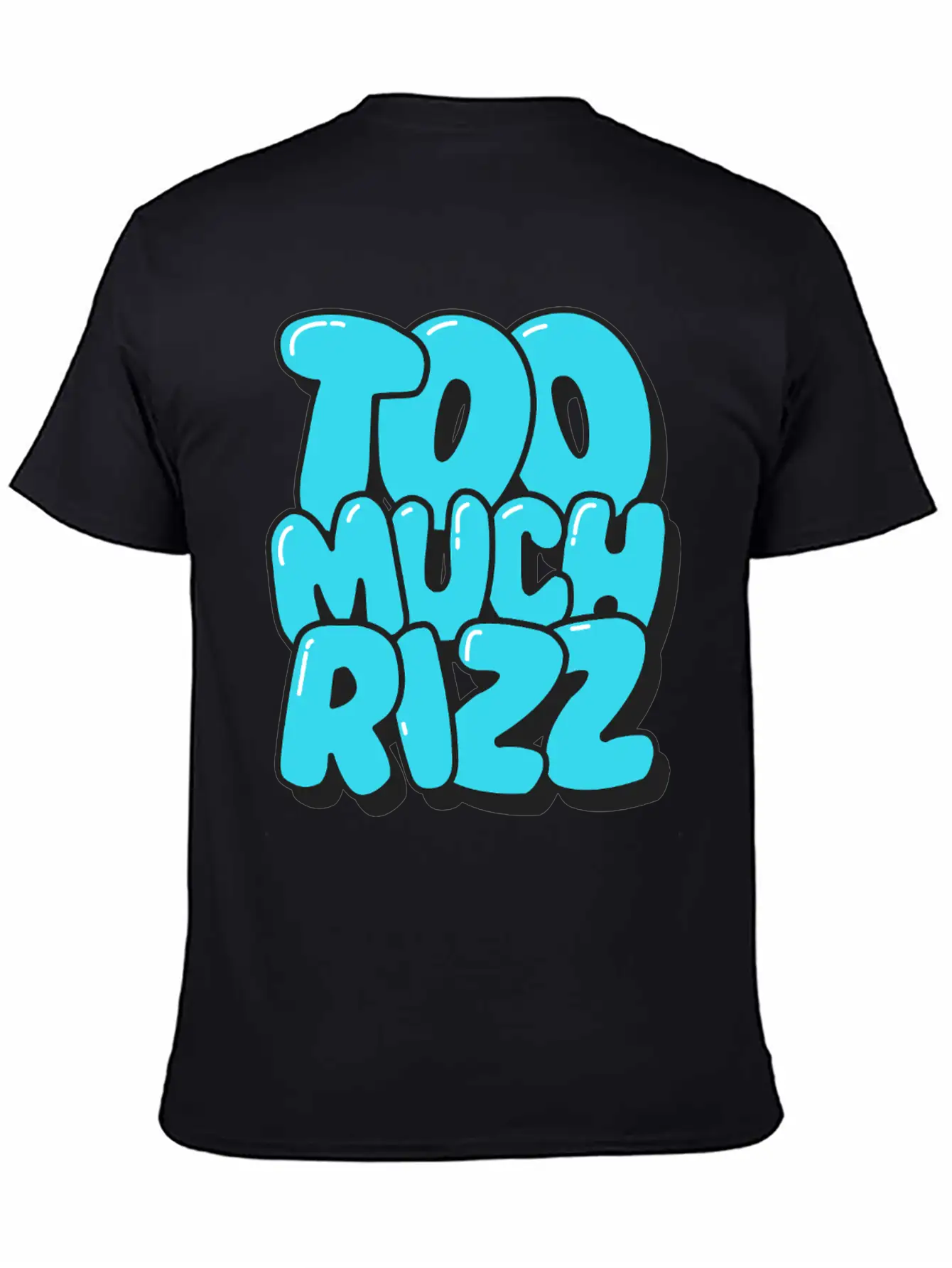 Too Much Rizz – Unstoppable Charm Essential Cotton Tee For Daily Outfits – Unisex Style
