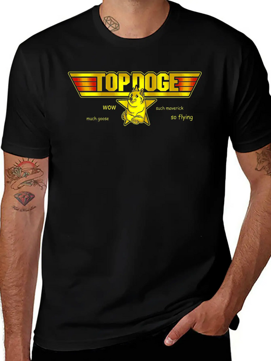 Top Doge Soft Cotton Short Sleeve Tee – Unisex Wardrobe Staple