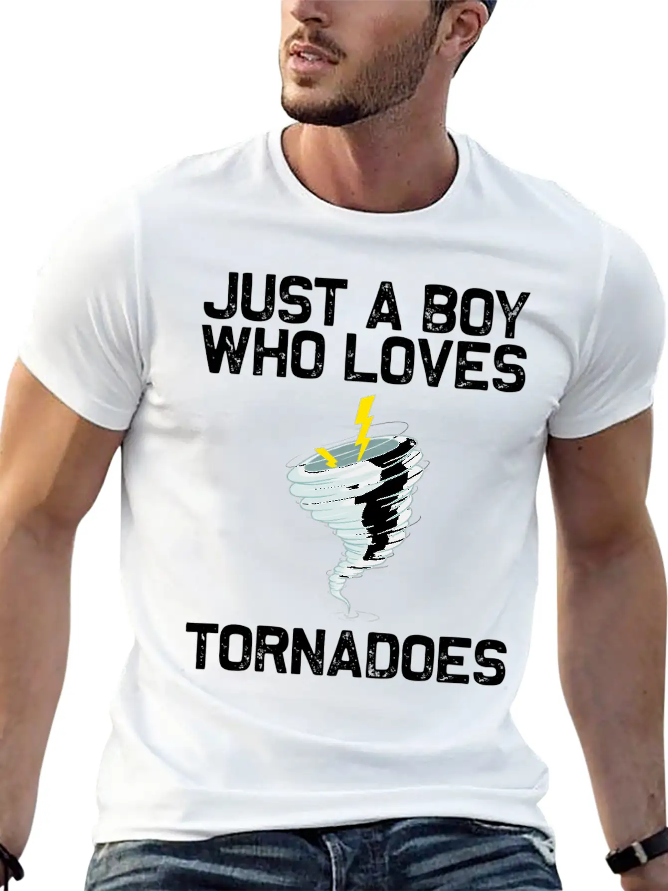 Tornado For Hurricane Weather Chaser Lightweight Cotton T-Shirt – Daily Comfort Graphic Shirt