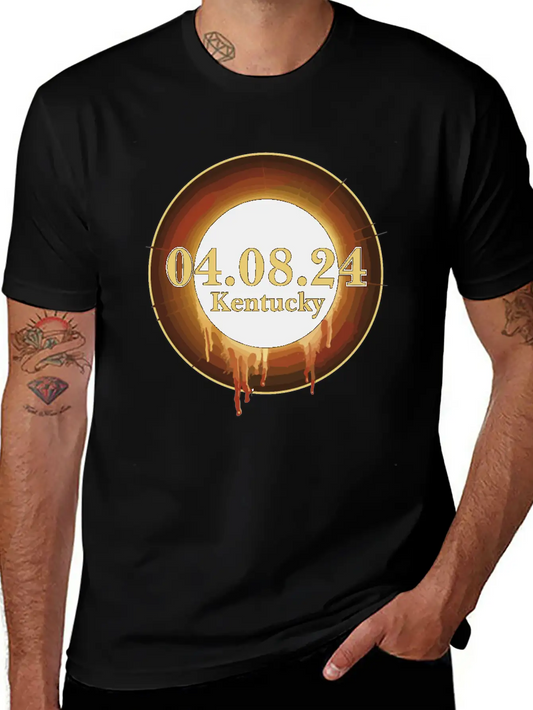 Total Solar Eclipse Path Of Totality Kentucky Unisex Casual T-Shirt – Clean Design For Daily Comfort