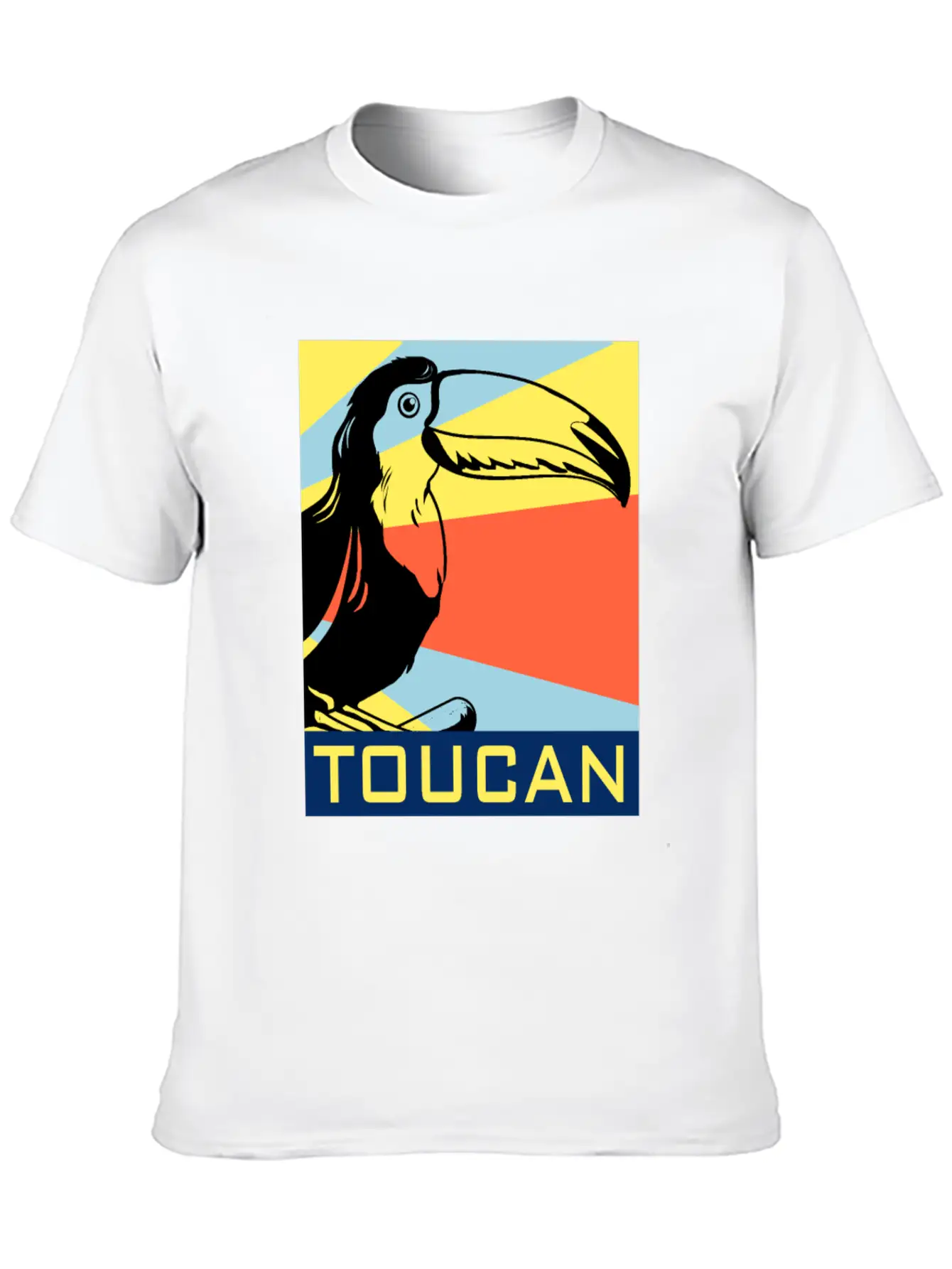 Toucan Gift Tropical Jungle Bird Watching Pecker Essential Cotton Tee For Daily Outfits – Unisex Style