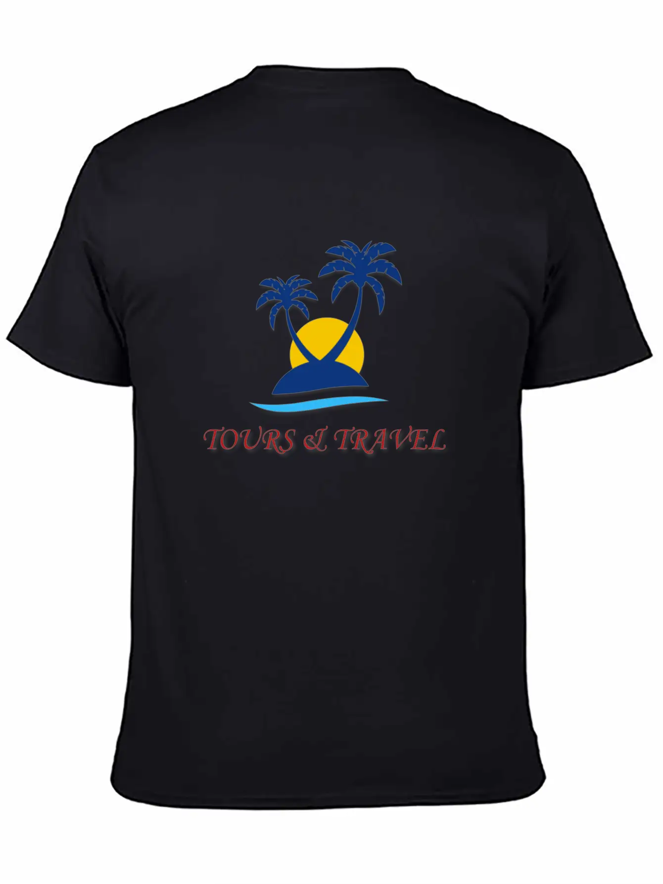 Tours And Travel Modern Fit Casual T-Shirt – Clean And Versatile Design
