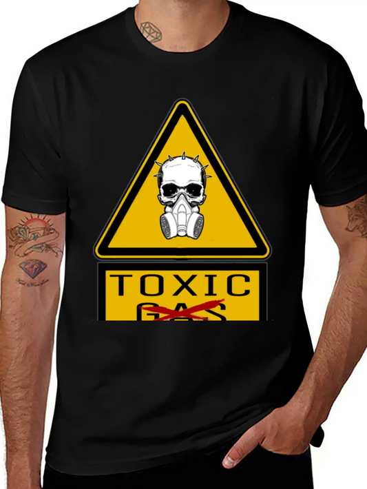 Toxic People Classic Fit Graphic Tee For Daily Comfort – Unisex Cotton Shirt
