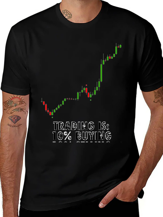 Trading Unisex Casual T-Shirt – Clean Design For Daily Comfort