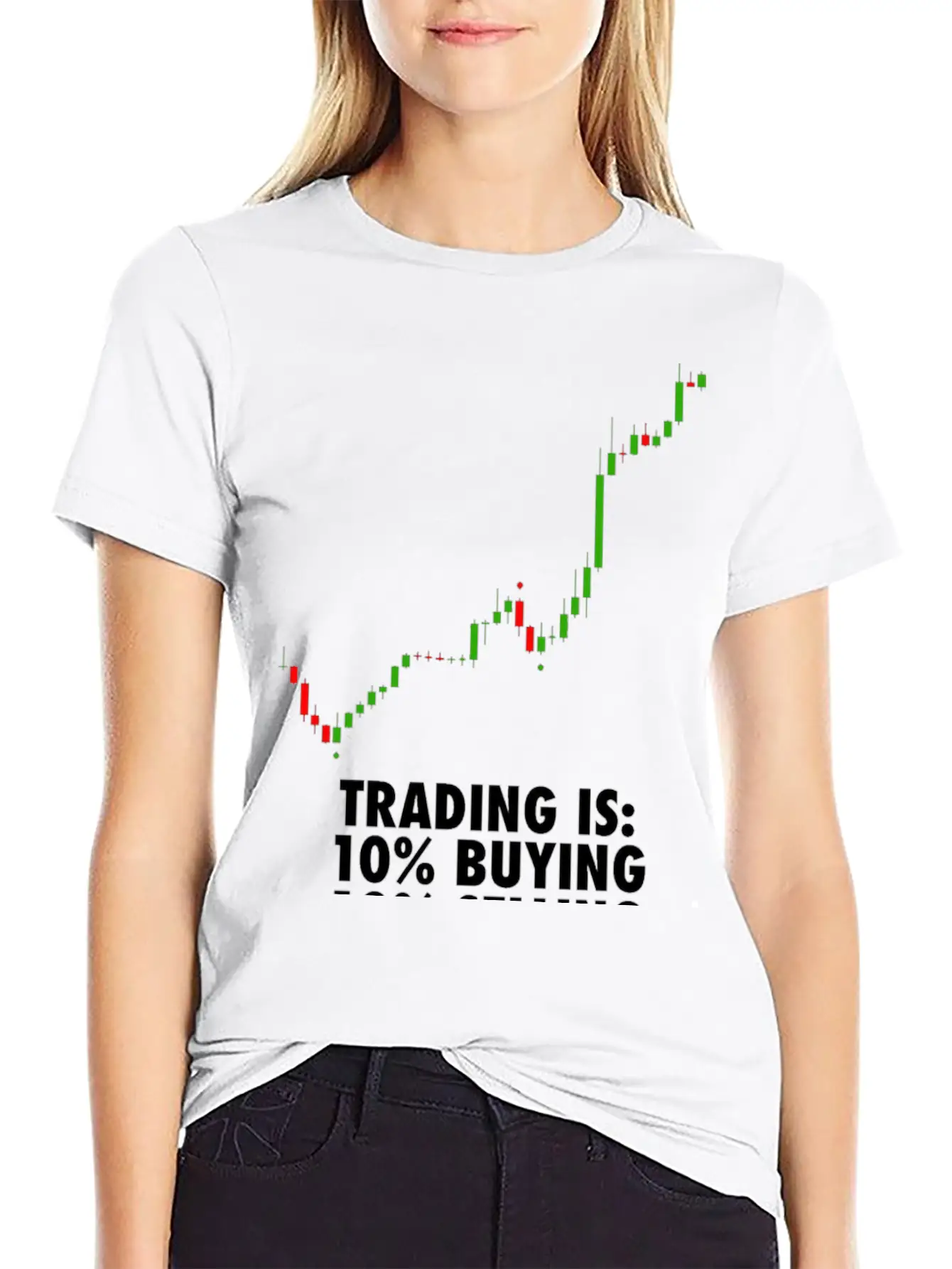 Trading Unisex Casual T-Shirt – Clean Design For Daily Comfort