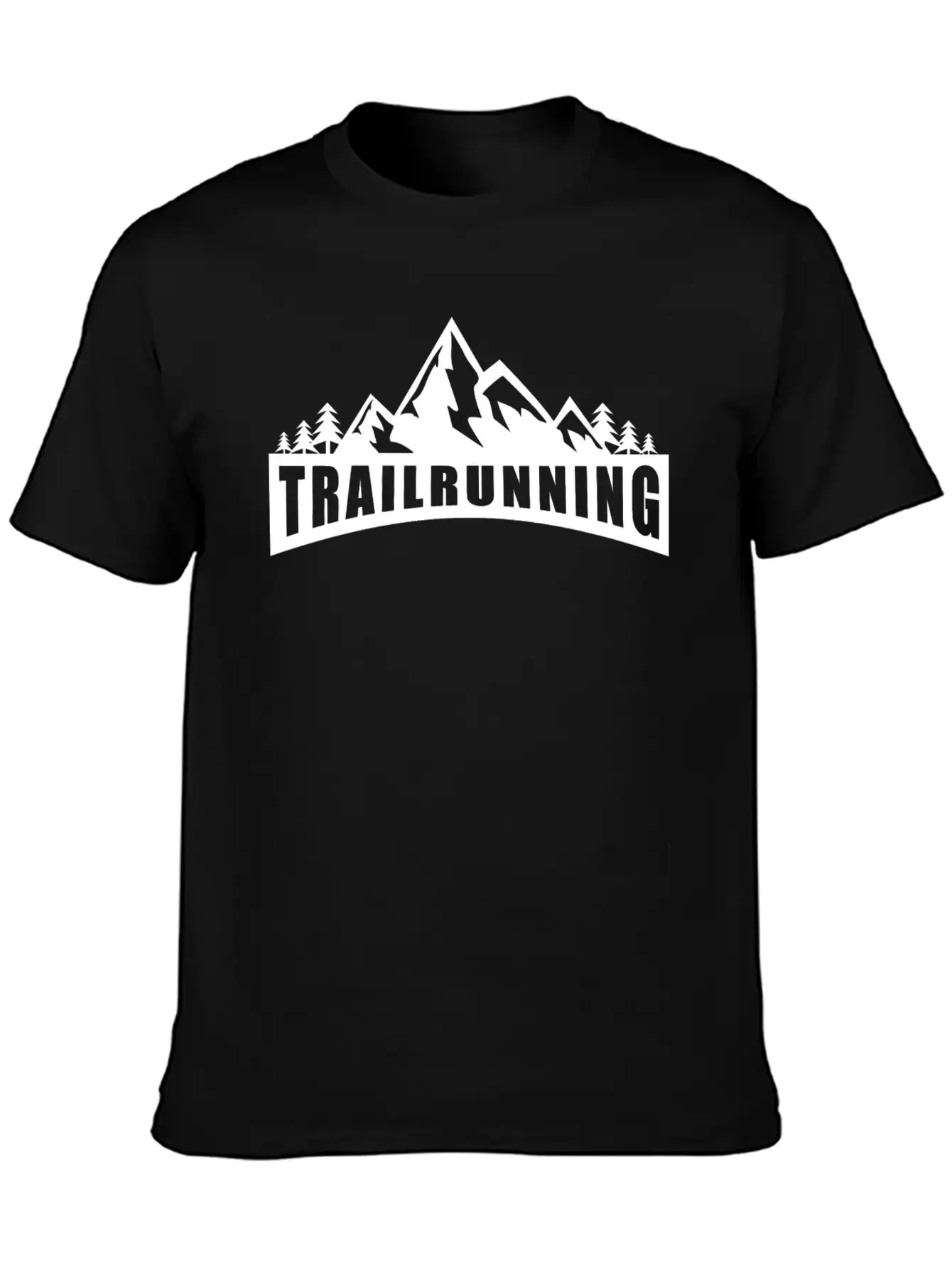 Trail Run Ultra Trail Running Berg Trekking Basic Graphic T-Shirt – Daily Comfort In Soft Cotton