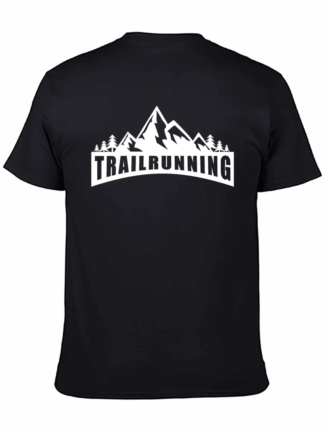 Trail Run Ultra Trail Running Berg Trekking Basic Graphic T-Shirt – Daily Comfort In Soft Cotton
