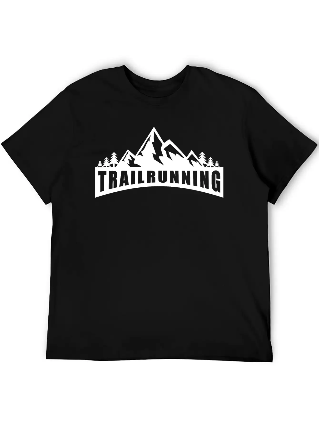 Trail Run Ultra Trail Running Berg Trekking Basic Graphic T-Shirt – Daily Comfort In Soft Cotton