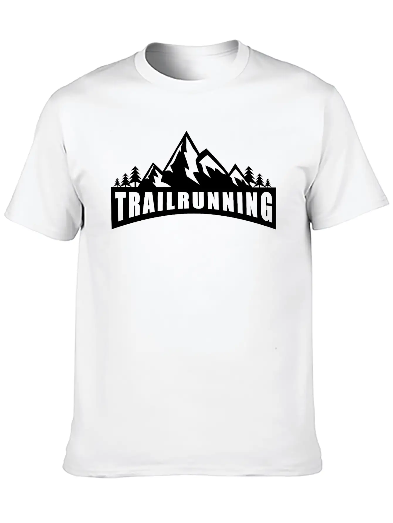 Trail Run Ultra Trail Running Berg Trekking Basic Graphic T-Shirt – Daily Comfort In Soft Cotton