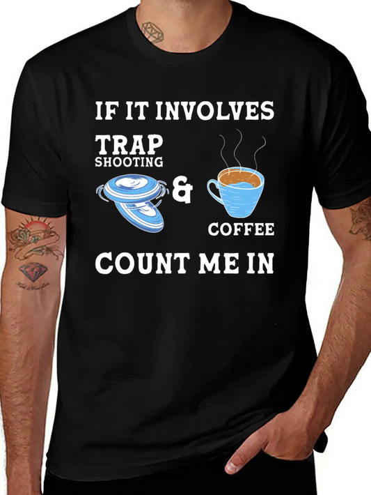 Trap Shooting Clay Shooting Relaxed Everyday Tee – Lightweight And Durable Cotton