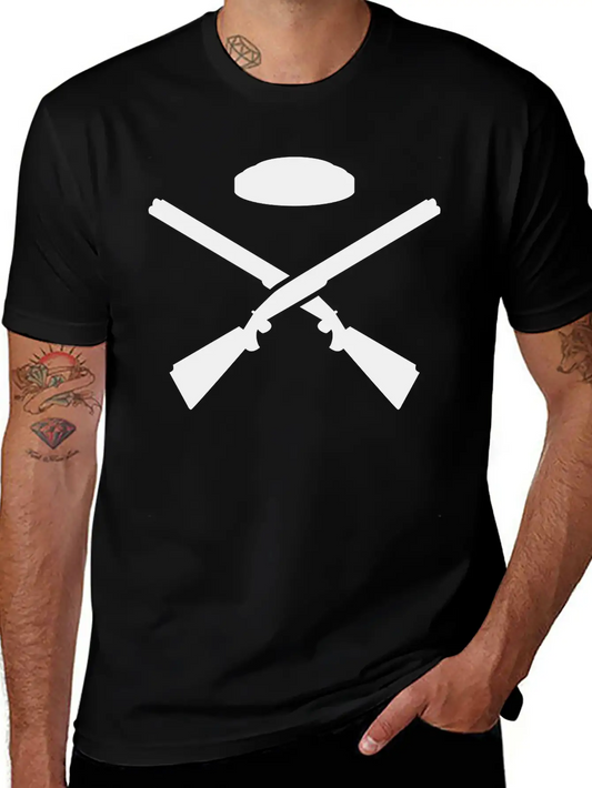 Trap Shooting Lightweight Cotton T-Shirt – Daily Comfort Graphic Shirt