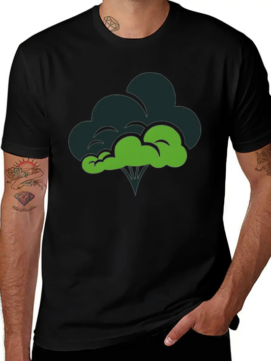 TREE-LIKE CLOUD Essential Cotton Tee For Daily Outfits – Unisex Style