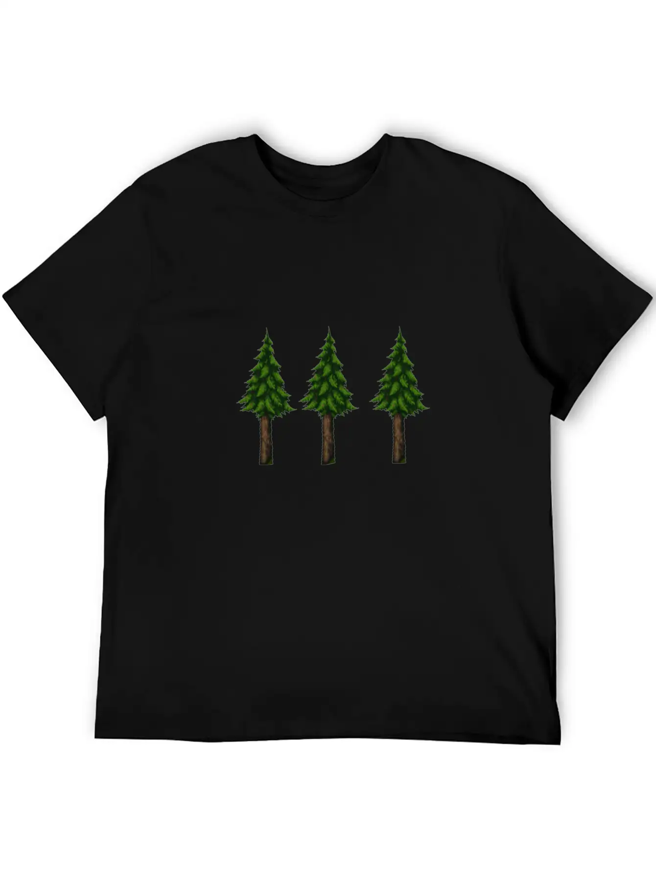 Trees Essential Cotton Tee For Daily Outfits – Unisex Style