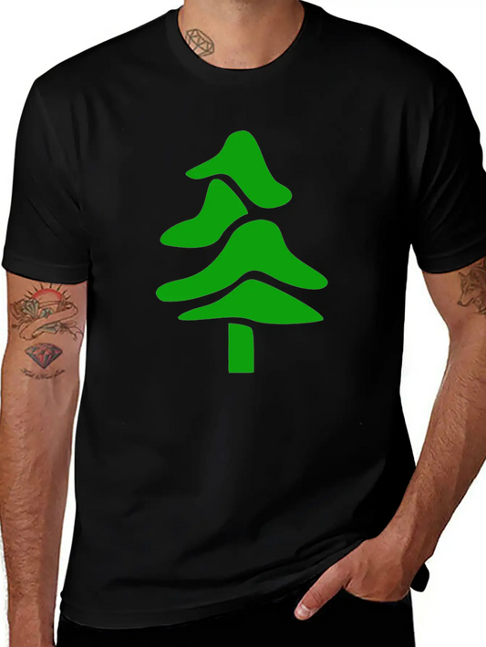 Trees In Winter Funny Comfortable Minimalist Graphic Tee – Summer Style Essential