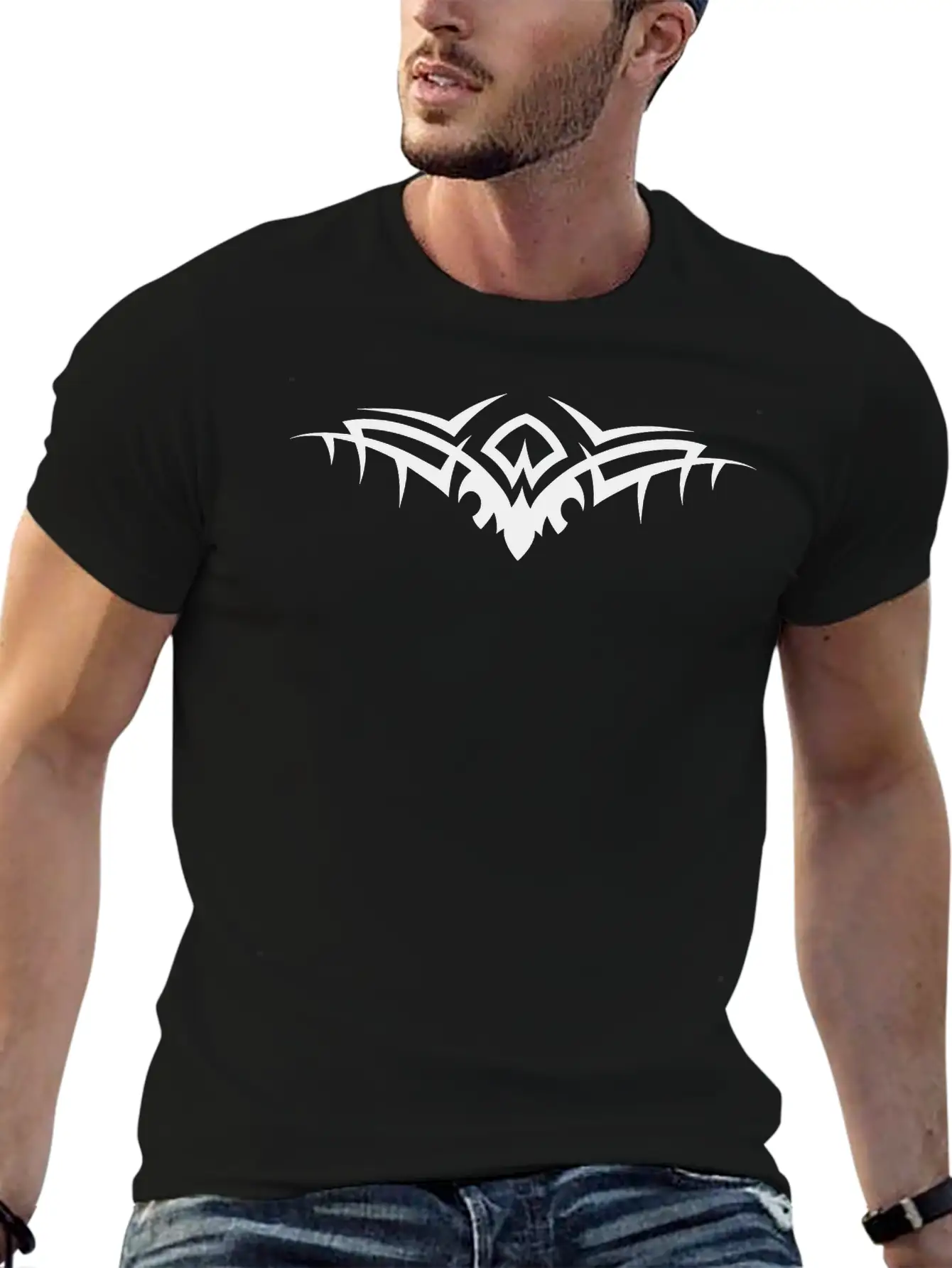 Tribal Lightweight Cotton T-Shirt – Daily Comfort Graphic Shirt