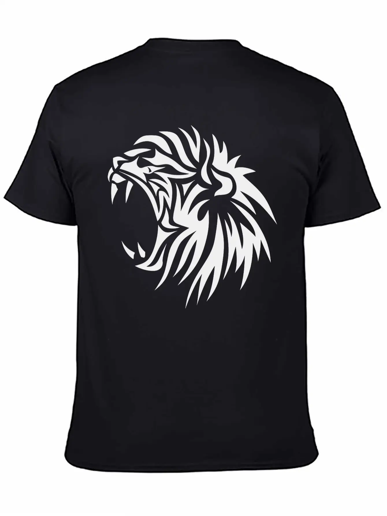 Tribal Lion King Jungle Lowe 4022 Unisex Casual T-Shirt – Clean Design For Daily Comfort