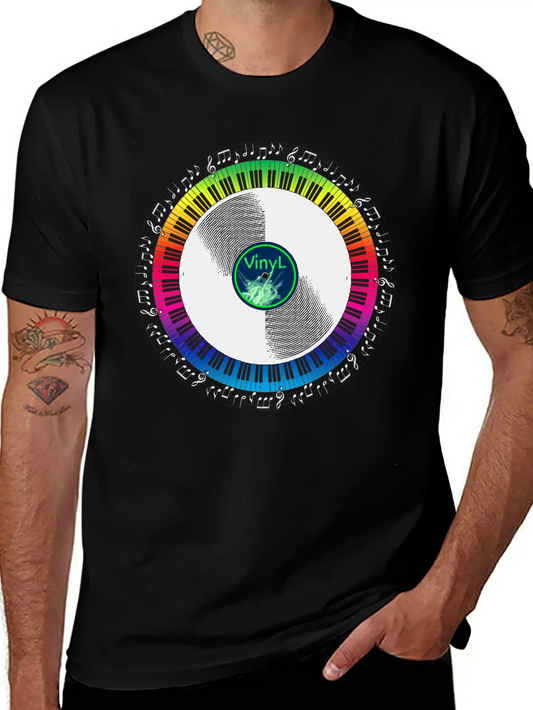 Tribute To Music Unisex Casual T-Shirt – Clean Design For Daily Comfort