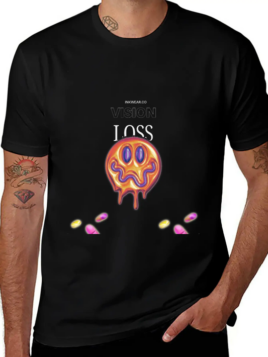 Trippy Psychedelic Unisex Casual T-Shirt – Clean Design For Daily Comfort