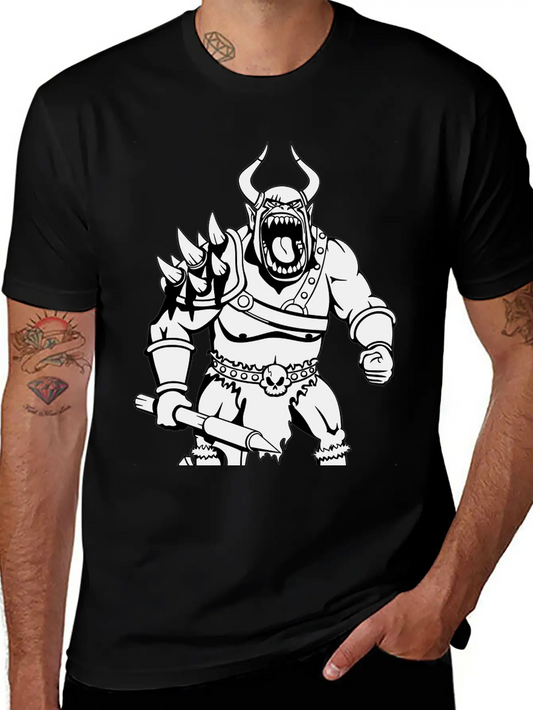 Troll Modern Fit Casual T-Shirt – Clean And Versatile Design