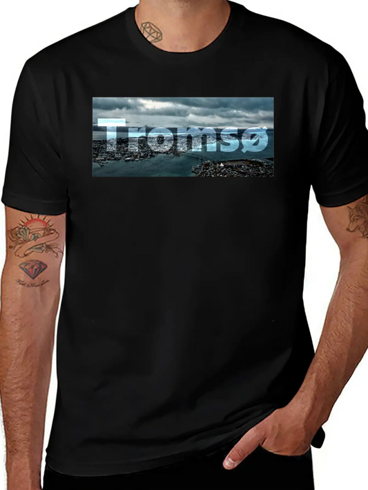 Tromsø - Right From The Arctic Circle Unisex Casual T-Shirt – Clean Design For Daily Comfort