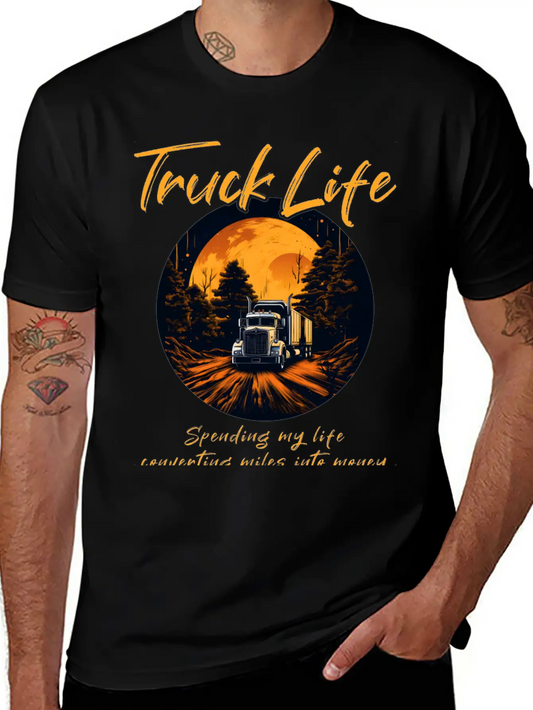 Truck Driver Trucker Modern Fit Casual T-Shirt – Clean And Versatile Design