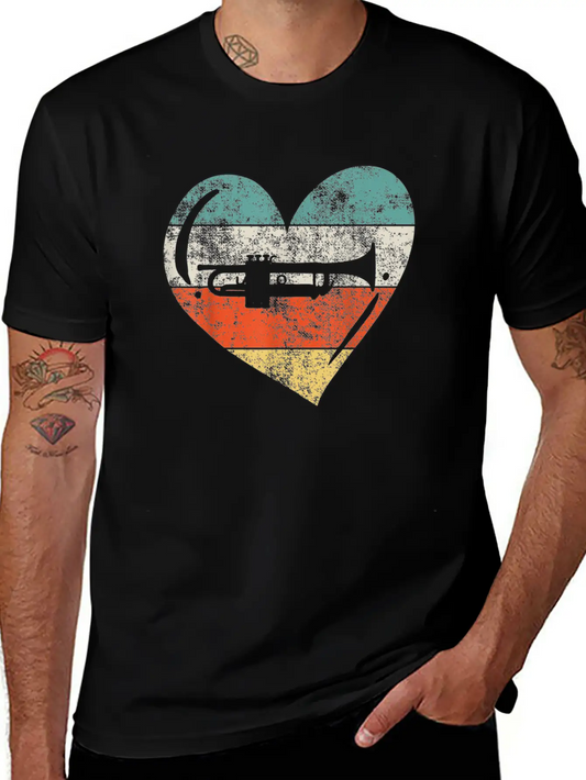 Trumpet Music Stylish Everyday T-Shirt – Unisex Basic Cotton Tee