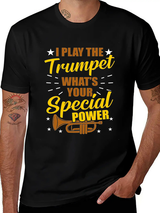 Trumpet Play Trumpet Band Gift Comfortable Minimalist Graphic Tee – Summer Style Essential