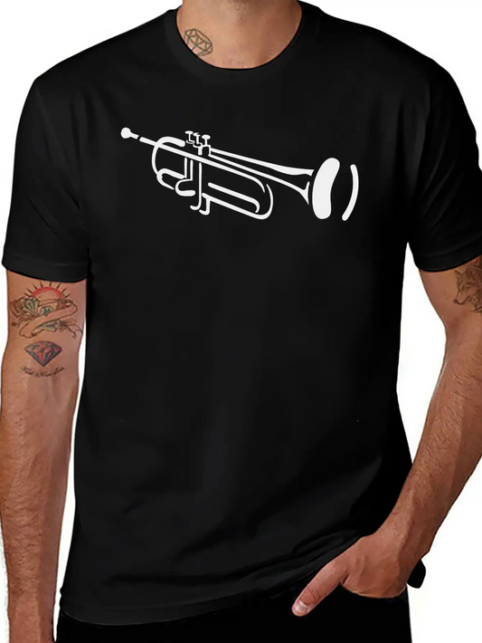 Trumpet Unisex Casual T-Shirt – Clean Design For Daily Comfort