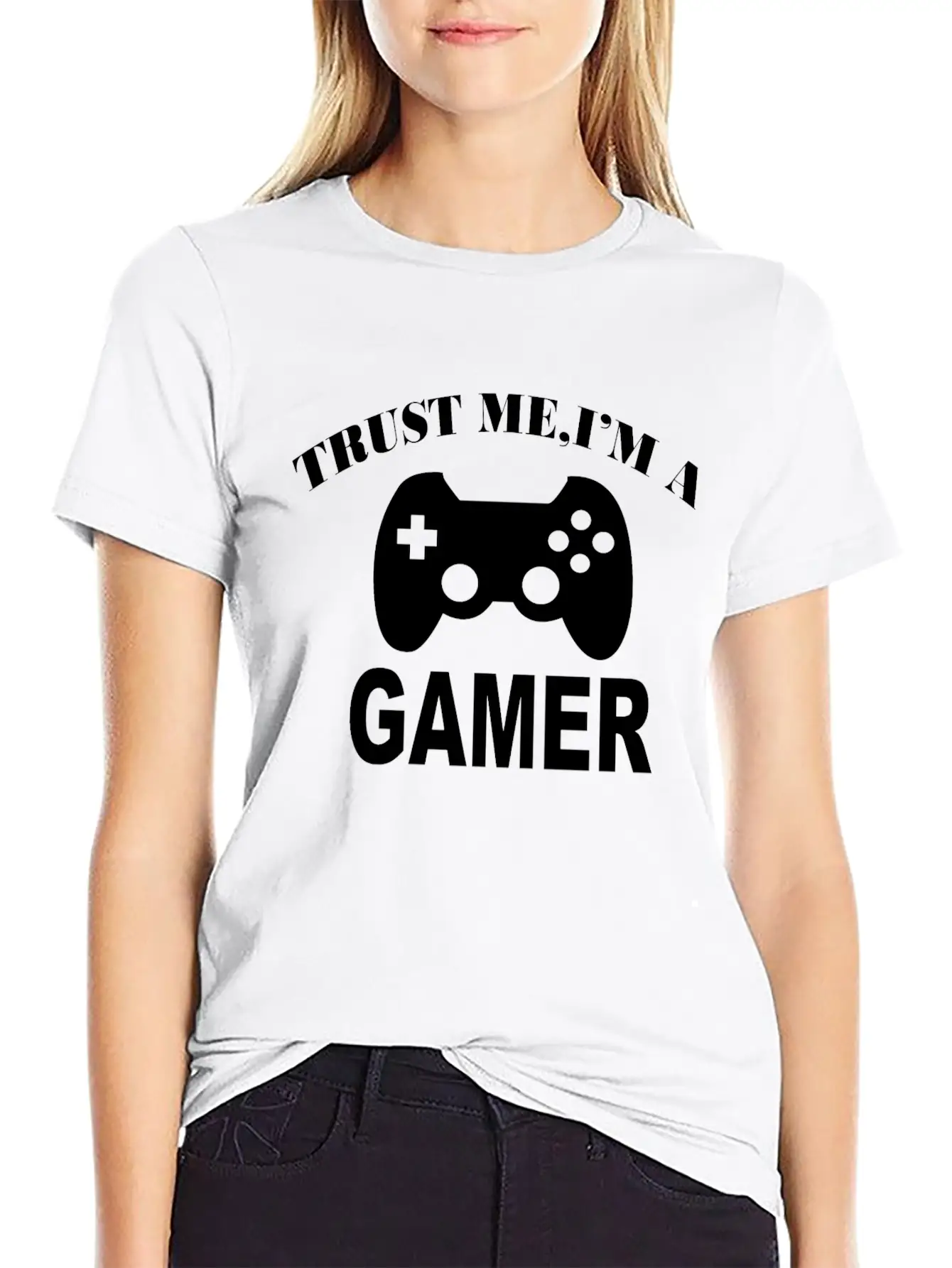 Trust Me I'm A Gamer Modern Fit Casual T-Shirt – Clean And Versatile Design