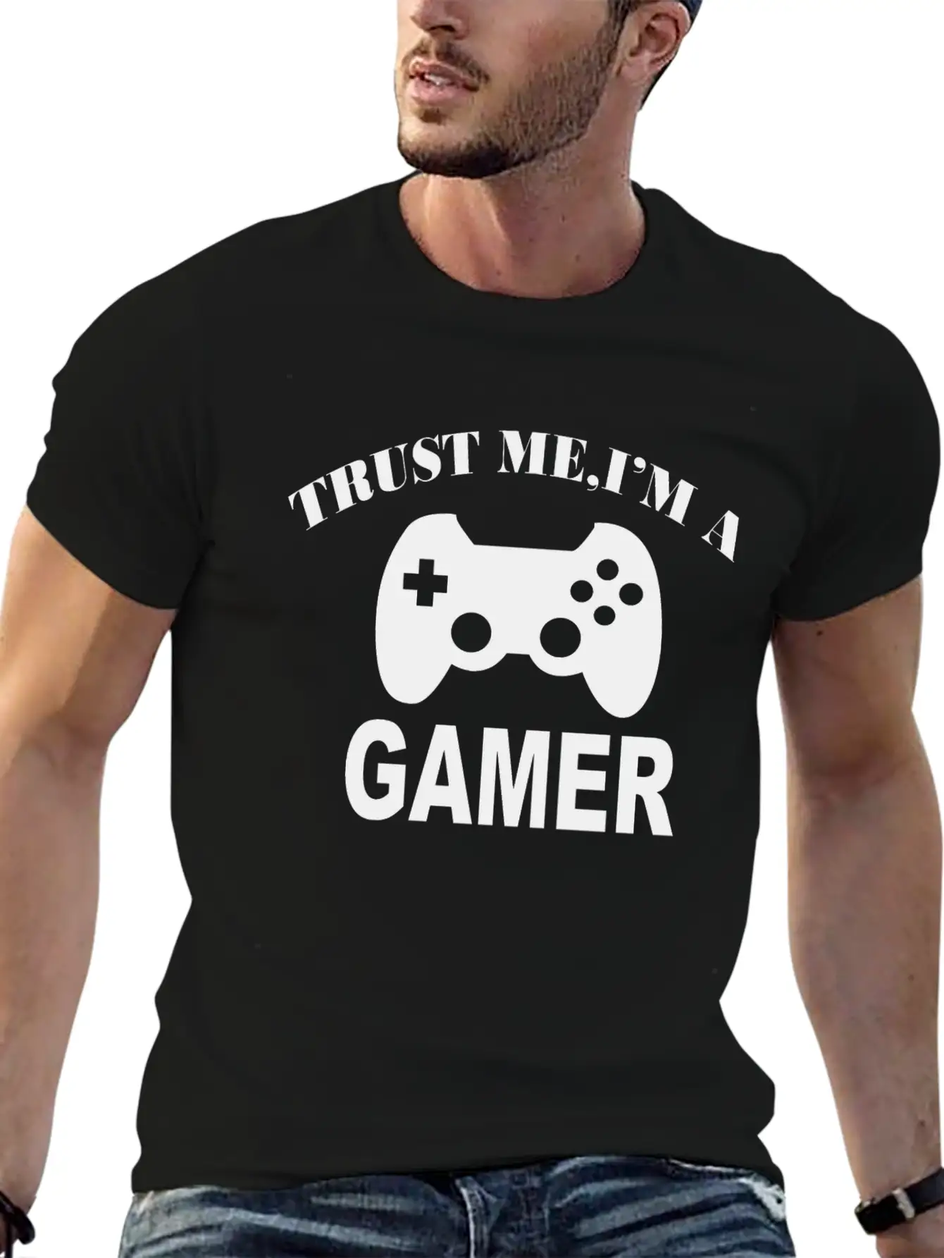 Trust Me I'm A Gamer Modern Fit Casual T-Shirt – Clean And Versatile Design