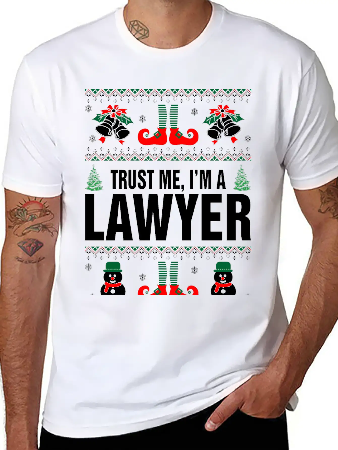 Trust Me, I'M A Lawyer Modern Fit Casual T-Shirt – Clean And Versatile Design